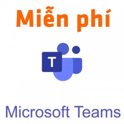 Gói phần mềm họp trực tuyến Microsoft Teams miễn phí