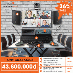 COMBO: Hệ thống hội nghị hội thảo JTS C800 11 micro cần dài