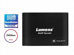 Bộ giải mã tín hiệu AVoIP Lumens OIP-N60D Dante AV-H