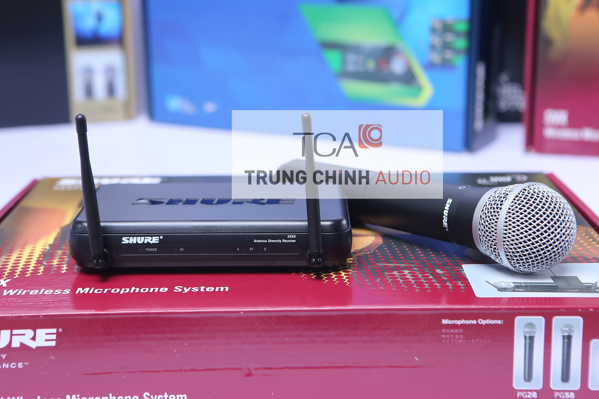 Bộ micro không dây Shure SVX24E/PG58
