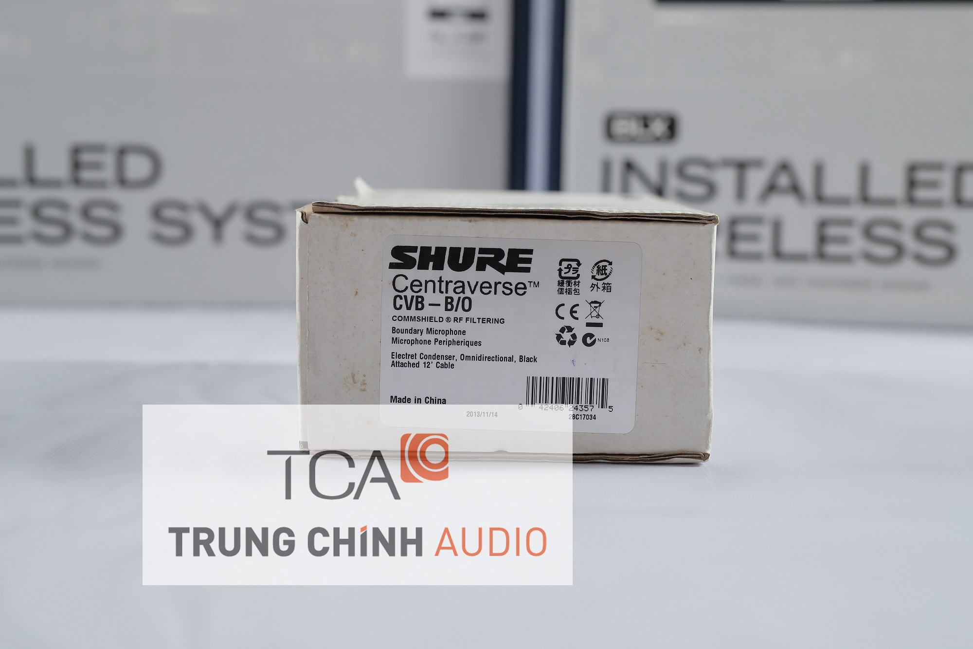 Micro mai rùa đa hướng Shure CVB-B/O
