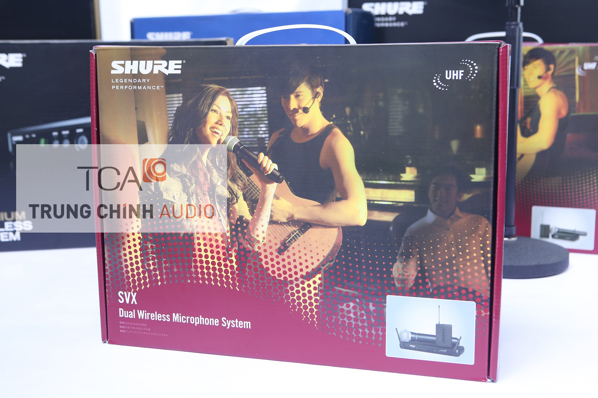 Bộ thu và micro không dây Shure SVX288AZ/PG58
