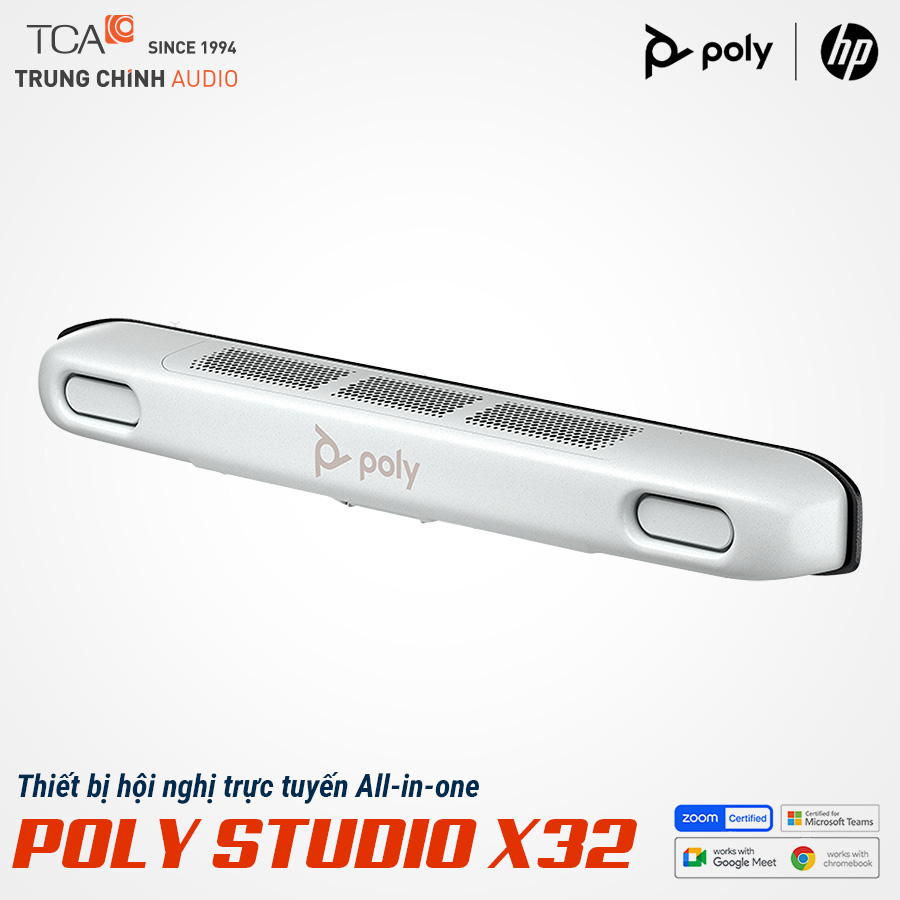 Thiết bị hội nghị trực tuyến Poly Studio X32