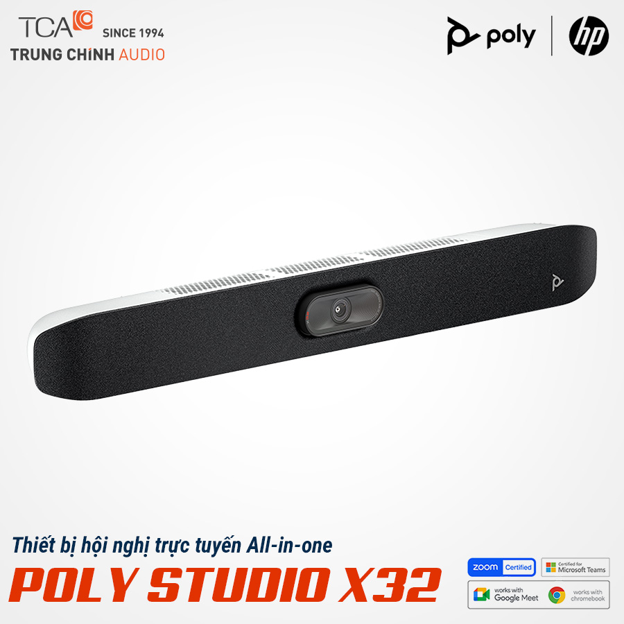 Thiết bị hội nghị trực tuyến Poly Studio X32