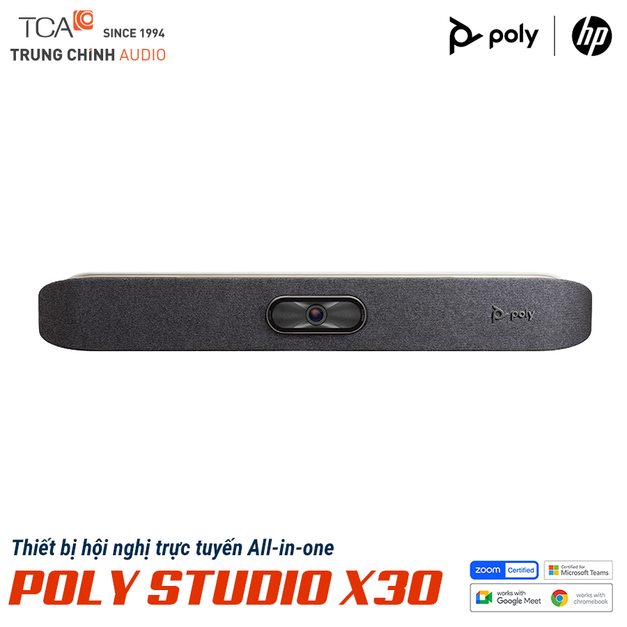 Thiết bị họp trực tuyến Poly Studio X30